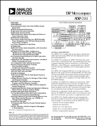 ADSP-2181KST-115 Datasheet