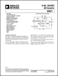 AD9071-PCB Datasheet