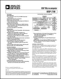 ADSP-2186KST-133 Datasheet