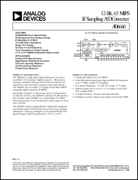 AD6640ST-PCB Datasheet
