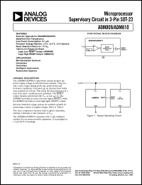 ADM809RART-REEL-7 Datasheet