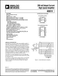 AD8010AR-16-REEL7 Datasheet