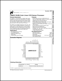 LM9812CCV Datasheet
