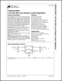 LP3872ESX-5-0 Datasheet