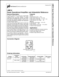 LM614AIN Datasheet