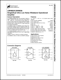 LMH6624MDC Datasheet