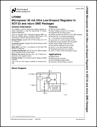 LP2980IM5X-3-1 Datasheet