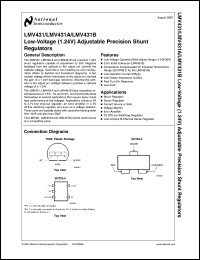 LMV431BCMDC Datasheet