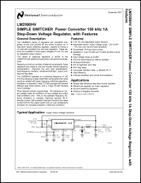 LM2590HV5-0MWC Datasheet