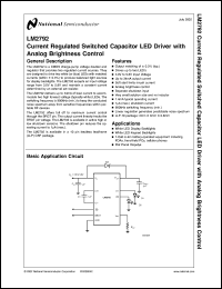 LM2792LD-L Datasheet