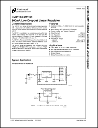 LM1117-2-85MWC Datasheet