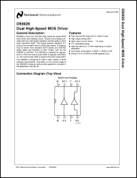 DS0026J-MLS Datasheet