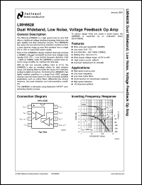 LMH6628MDC Datasheet