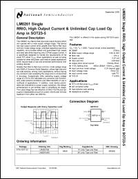 LM8261MDC Datasheet