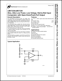LMV7239MDC Datasheet