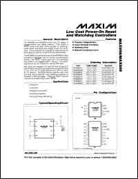 MAX877CPA Datasheet
