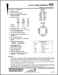 SMJ4256-20FV Datasheet