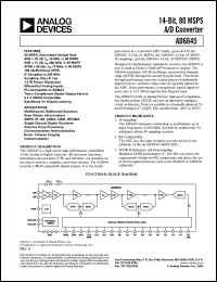 AD6645-PCB Datasheet