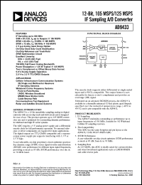 AD9433-PCB Datasheet
