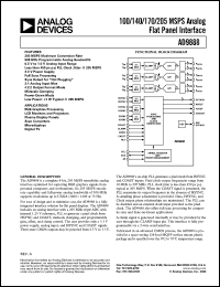 AD9888-PCB Datasheet