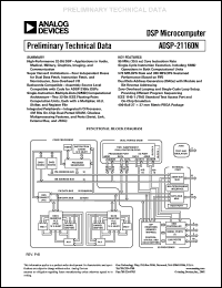 ADSP-21160NCB-TBD Datasheet
