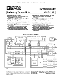 ADSP-2195MKCA-160 Datasheet