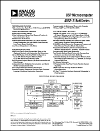 ADSP-2184NKCA-320 Datasheet