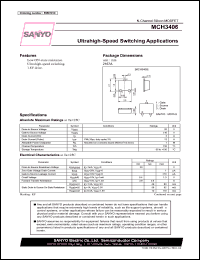 MCH3406 Datasheet