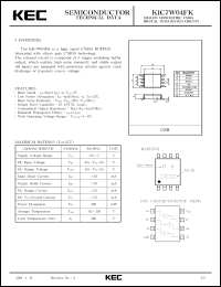 KIC7W04FK Datasheet