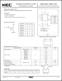 KRC670E Datasheet