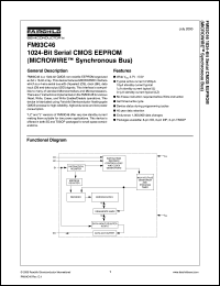 FM93C46TL Datasheet