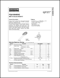 FQA18N50V2 Datasheet