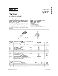 FQA58N08 Datasheet