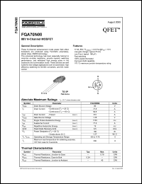 FQA70N08 Datasheet