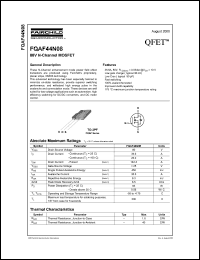 FQAF44N08 Datasheet