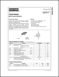 FQAF58N08 Datasheet