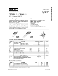 FQI28N15 Datasheet