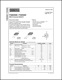 FQI5N80 Datasheet