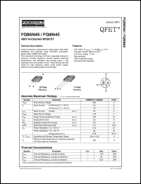 FQI6N45 Datasheet