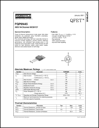 FQP6N45 Datasheet