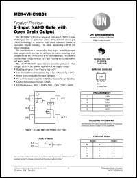 MC74VHC1G01DFT1 Datasheet