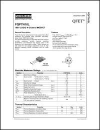 FQP7N10L Datasheet