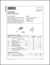 FQPF6N80 Datasheet