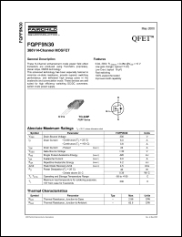 FQPF9N30 Datasheet