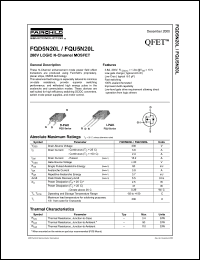 FQU5N20L Datasheet