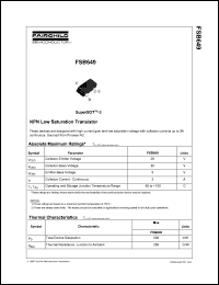 FSB649 Datasheet