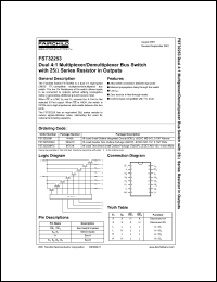 FST32253 Datasheet