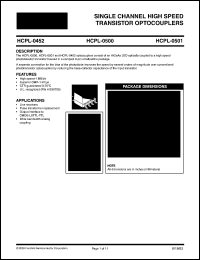 HCPL-0452 Datasheet