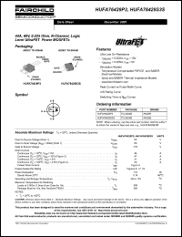 HUFA76429P3 Datasheet