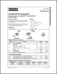 ISL9N308AP3 Datasheet